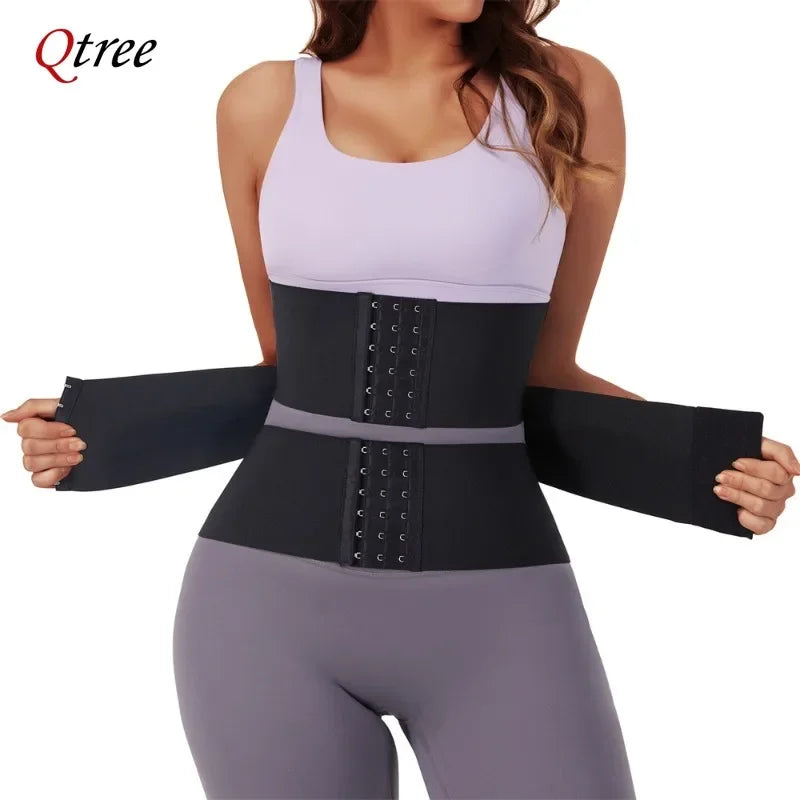 Upgraded Waist Tummy Control Shapewear Girdle Abdomen Slim Compression Belt Body Shaper