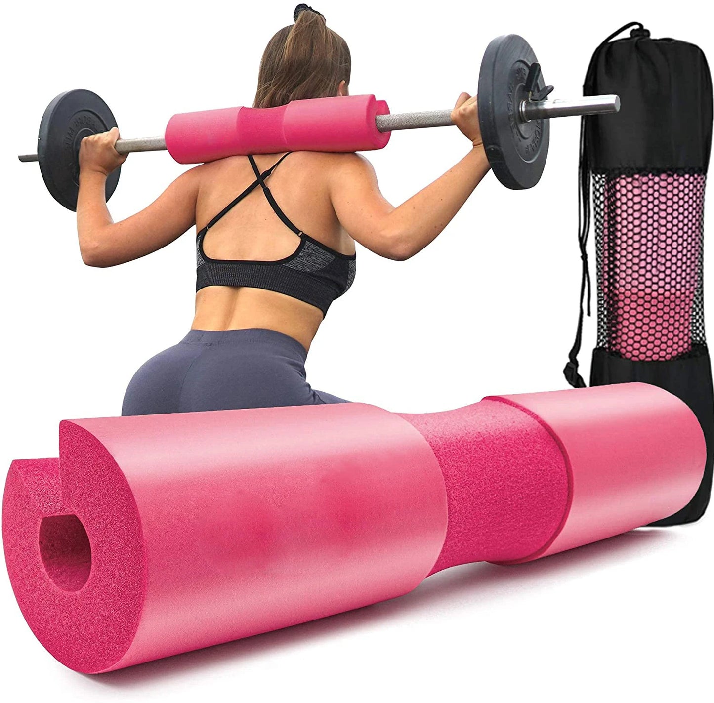 Barbell Shoulder Pads Thickened Non-slip Gym Fitness Weightlifting Squat Dumbbel Neck Support Protection Pad Strength Workout