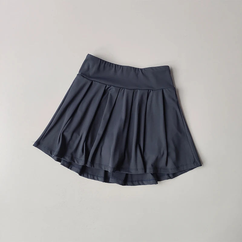 Tennis Suit Sports Tops Short POLO Shirt Quick-drying Breathable Short-sleeved Fitness Suit Skirts and Pants