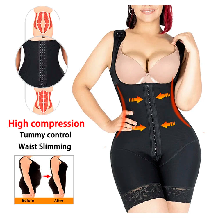 Body Shaper Slimming Sheath Flat Belly Shapewear Tummy Control Bodysuit Bodices Girdles Woman Corset