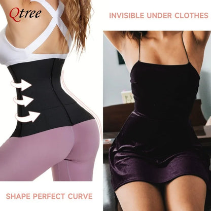 Upgraded Waist Tummy Control Shapewear Girdle Abdomen Slim Compression Belt Body Shaper