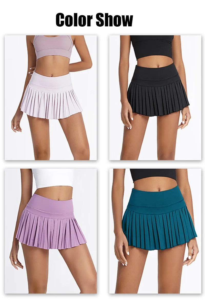 Cloud Rise Pocket Tennis Pleated Pantskirt