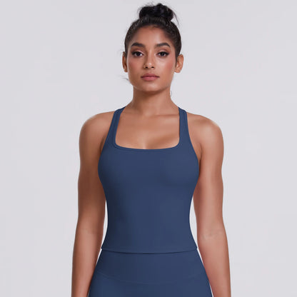 Sexy Women Sports Bra Top Tight Elastic Gym Sport Vest