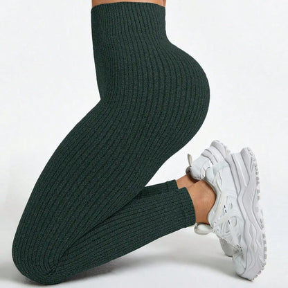 Women Sports Leggings Seamless Yoga Pants w/Tummy Control