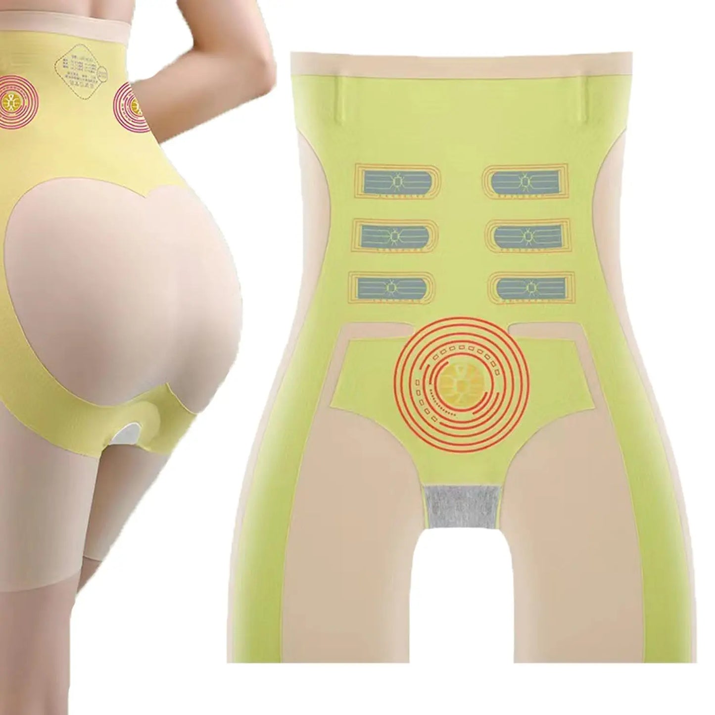 Hip Lift Pants 5D High Waist Tummy Control Shapewear Body Shaper Postpartum Belly Slimming Short Pant