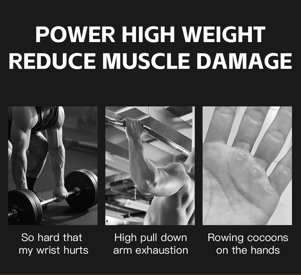 Powerlifting Gym Gloves Breathable Gloves Weightlifting Leather Palm Guard Fitness Gloves for Men Women