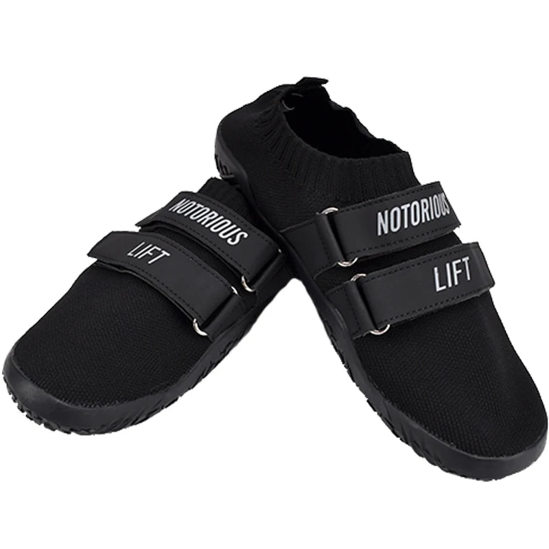 Unisex Strength Support Deadlift Shoes Women Large Size Gym Footwear Sumo Shoes 35-46#