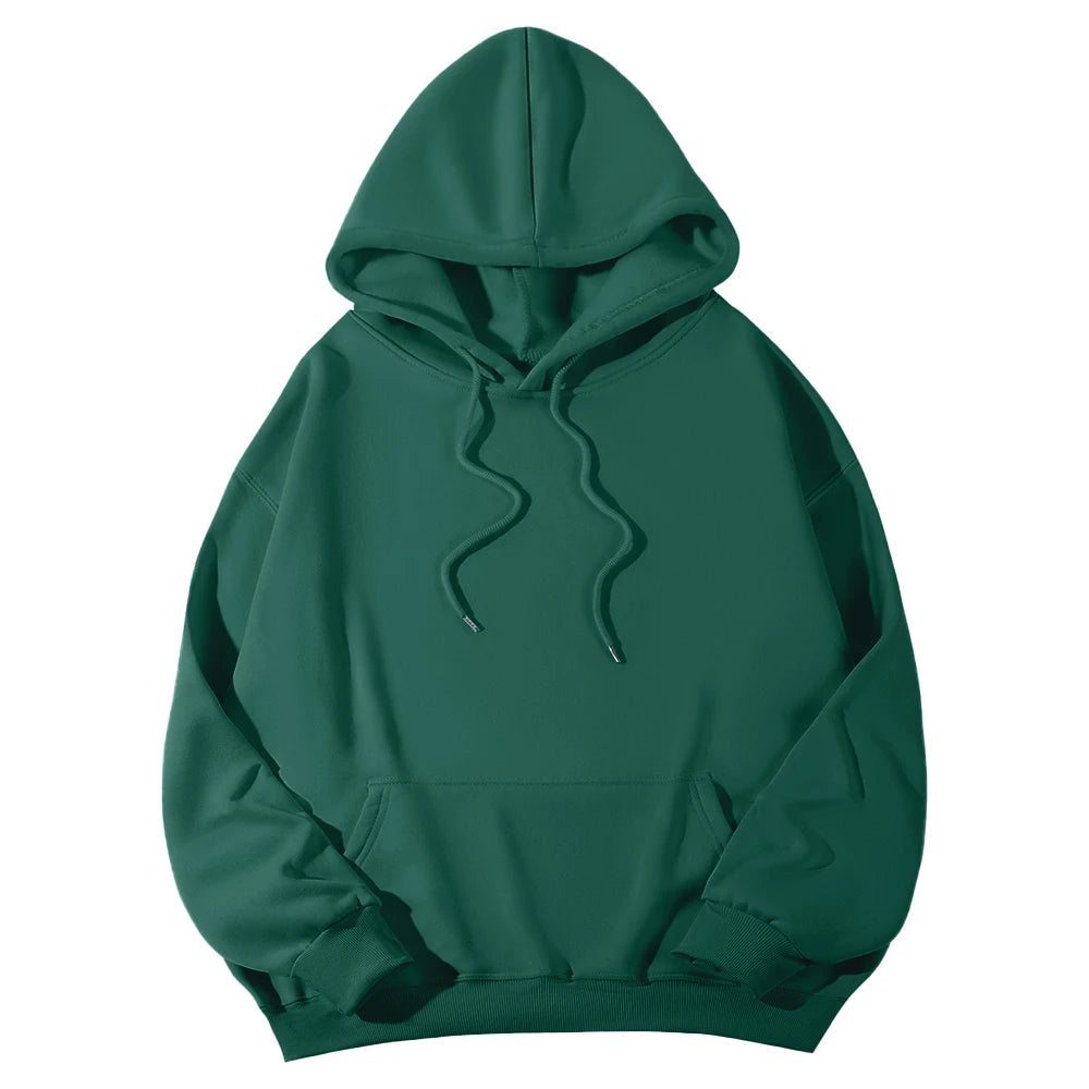 Women's Hoodies Casual Hoodie 2026 Solid Color Hoodies Oversize  Sweatshirt
