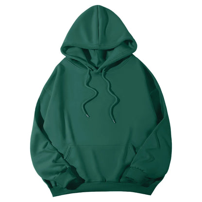 Women's Hoodies Casual Hoodie 2026 Solid Color Hoodies Oversize  Sweatshirt