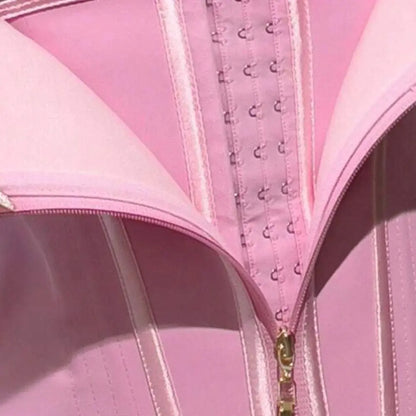 Waist Trainer Tummy Control Shapewear Tummy Control Seamless Women Fishbone Shapewear Belly Contracting Zipper Buckle