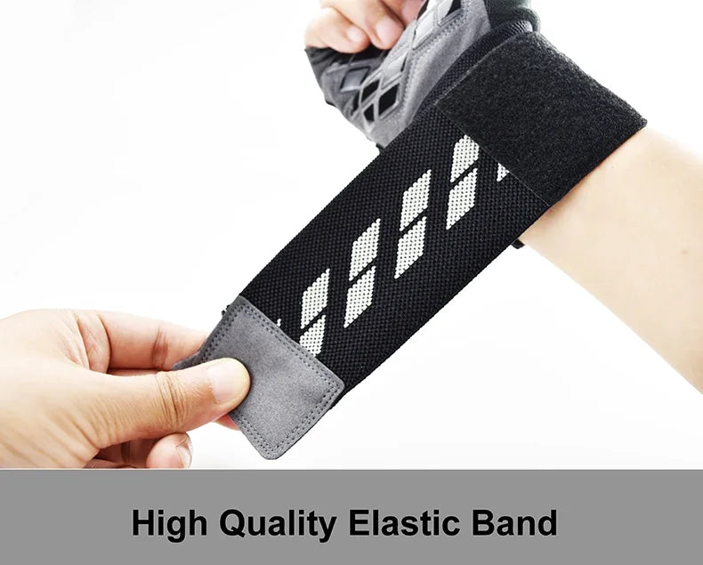 Half Finger Gym Gloves Training Fitness Gloves Anti-slip Gel Bodybuilding Workout