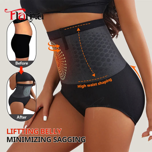 High Waist Tummy Control Body Shaper Butt Lifting Panties Seamless Shapewear