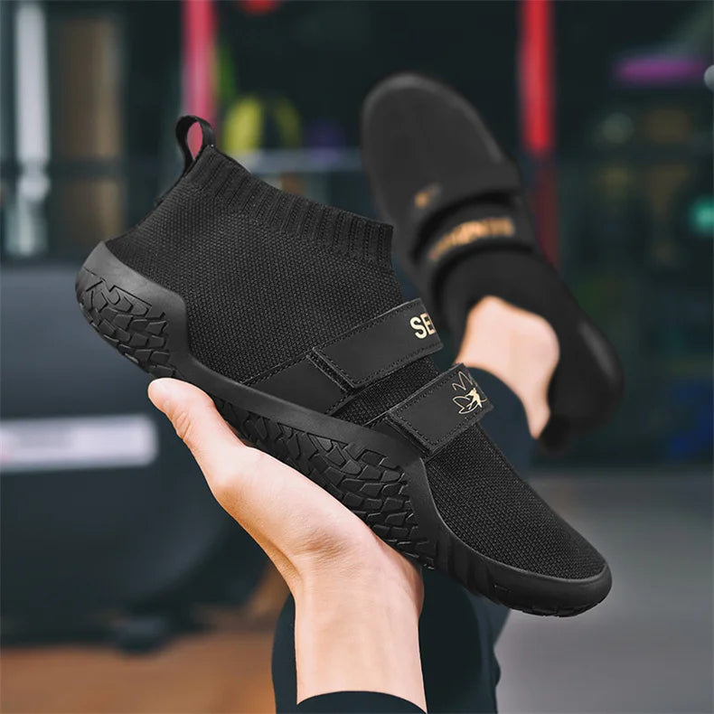 Deadlift Shoes Weight Lifting Shoes Weightlifting Squat Shoes Cross-Trainer Barefoot Sneakers