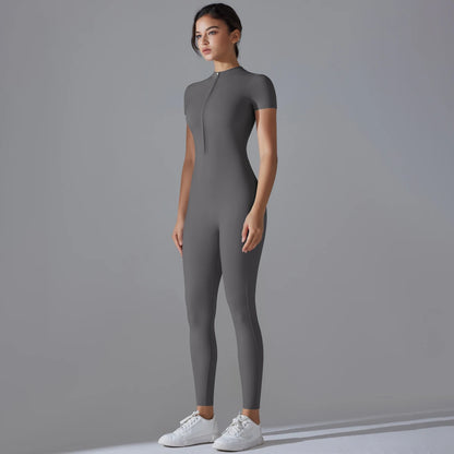 Women Bodysuits Fitness Sports Bodysuit Yoga Suit  Breathable Quick Drying Gym Push Up