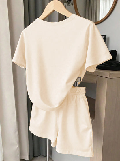 Women's Casual Suits, a Must-Have for Trendy Looks, Romantic, Simple Side Design, Loose and Comfortable Party Outfit Set,
