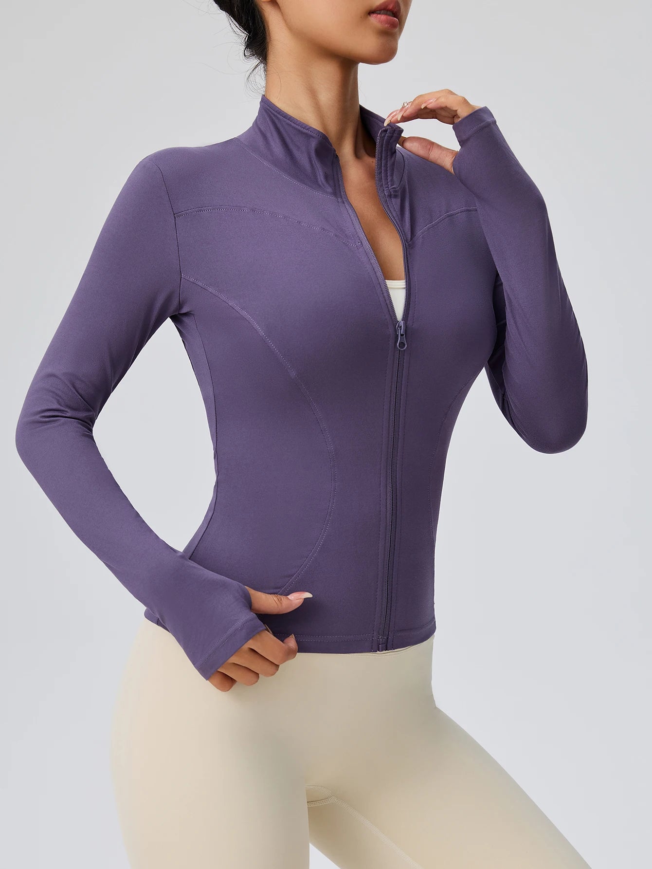 Professional elastic women's sliming yoga Cycling fitness top