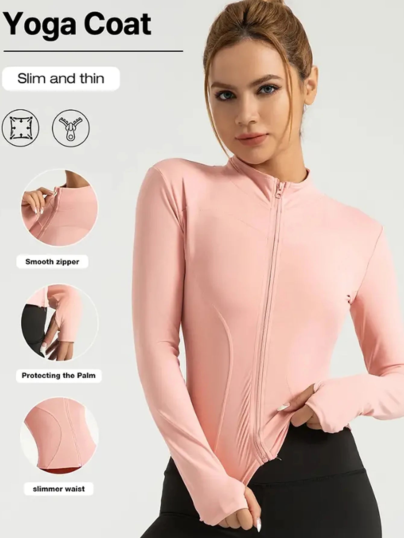 Professional elastic women's sliming yoga Cycling fitness top