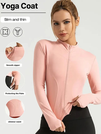 Professional elastic women's sliming yoga Cycling fitness top