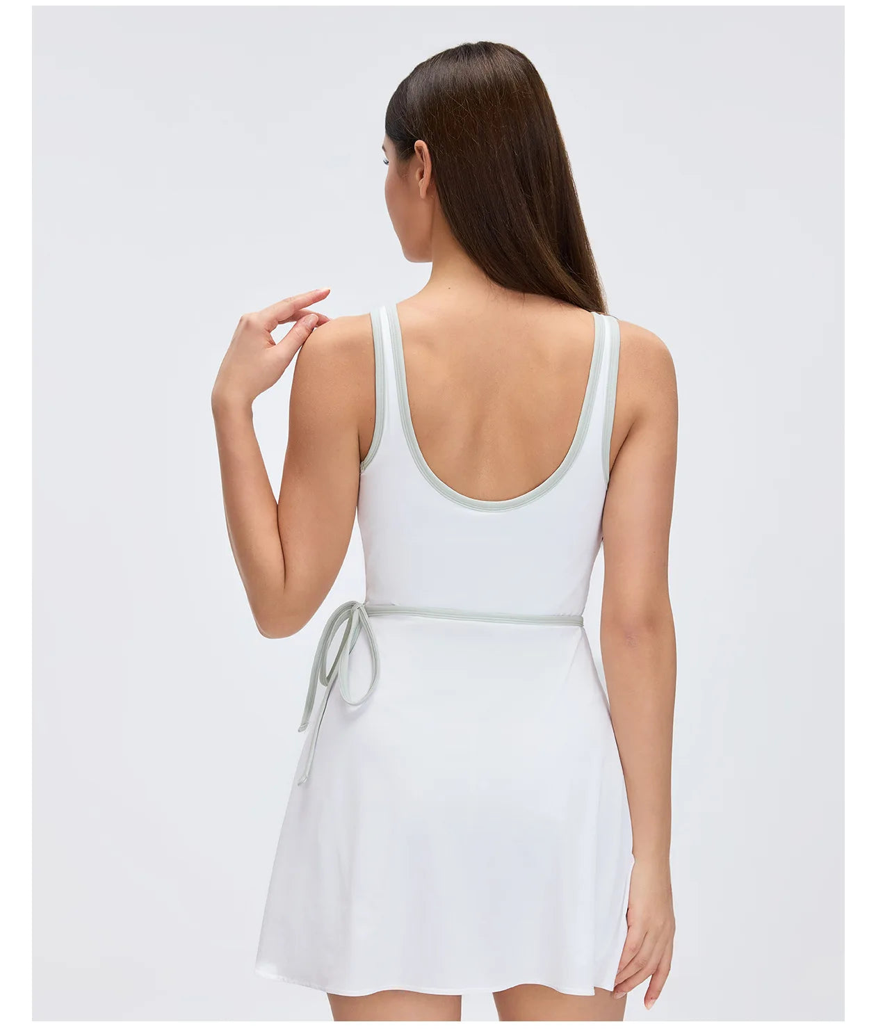 Tennis Sports Dress for Women Golf Skirts with Bra and Shorts Workout  Activewear