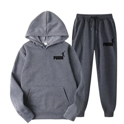 New Men's and Women's Hoodies Fashion Street Casual Set Autumn/Winter Sportswear+Pants Multi Color Set