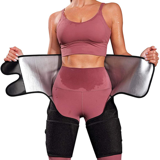 Waist Trainer  Waist And Thigh Trimming And Weight Loss Training Hip Lifting Trimming Belt