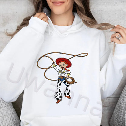 Toy Story Graphic Cute Loose Fit Sweatshirt Harajuku Female Winter Fleece Hoodies